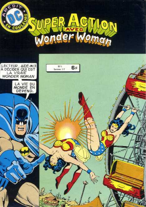 Une Couverture de la Srie Super Action Wonder Woman